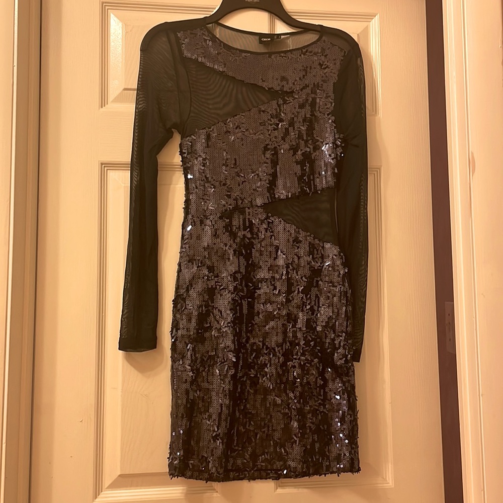 ASOS beautiful, sexy dress mesh back size 4